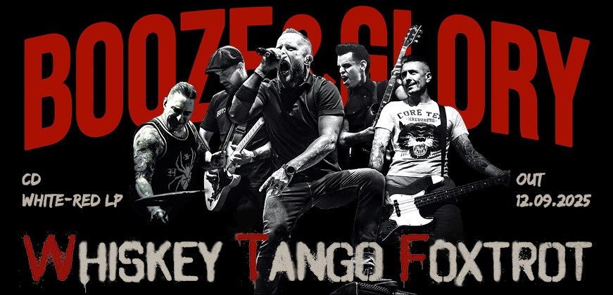 BOOZE &amp; GLORY Whiskey Tango Foxtrot