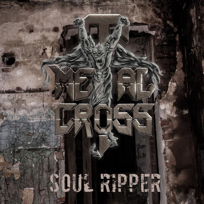 Metal Cross "Soul Ripper LP GREY WHITE"