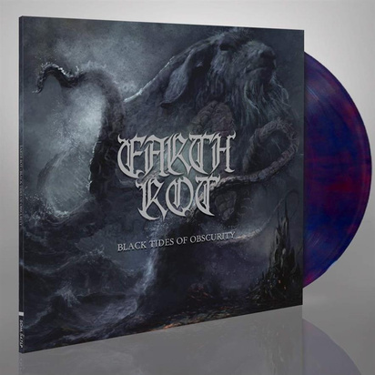 Earth Rot "Black Tides of Obscurity Clear Red Blue LP"