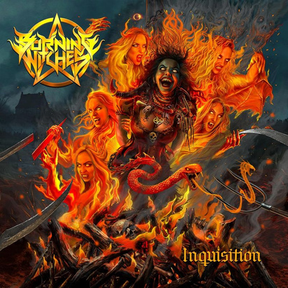 Burning Witches "Inquisition LP BLACK"