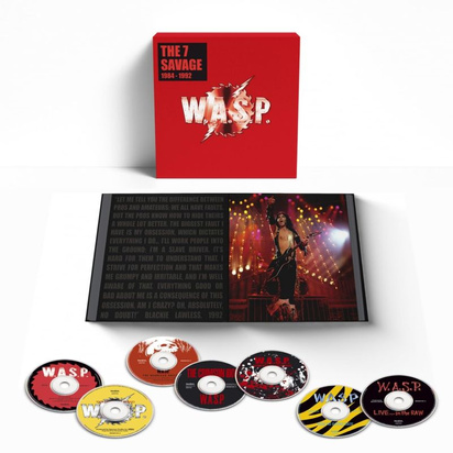 W.A.S.P. "The 7 Savage BOX"