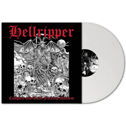 Hellripper "Complete & Total Fucking Mayhem LP WHITE"