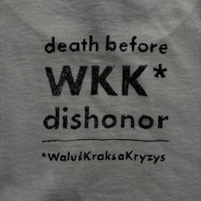 WKK „Tematy i wariacje”  T-shirt WHITE