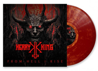 King, Kerry "From Hell I Rise LP RED ORANGE"