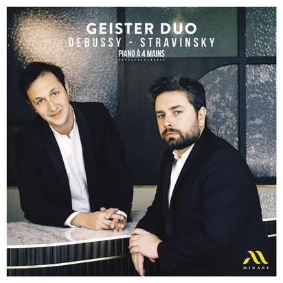 Debussy Stravinsky "Piano A Quatre Mains Geister Duo"