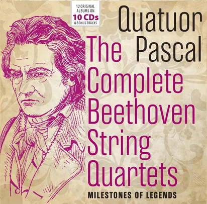Beethoven "The Complete Quartets Quatuor Pascal"
