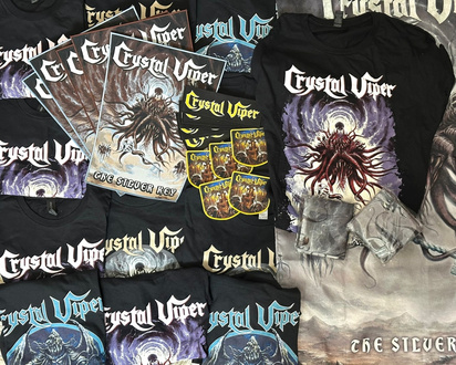 Crystal Viper "The Curse Of Crystal Viper LP MARBLED"