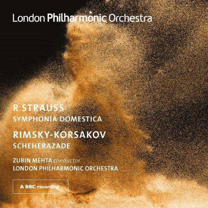 London Philharmonic Orchestra Zubin Metha "Mehta Conducts Strauss And Rimsky Korsakov"