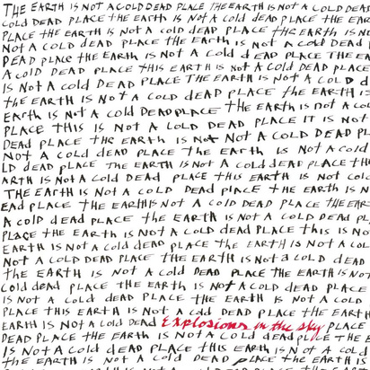 Explosions In The Sky "The Earth Is Not A Cold Dead Place LP RED"