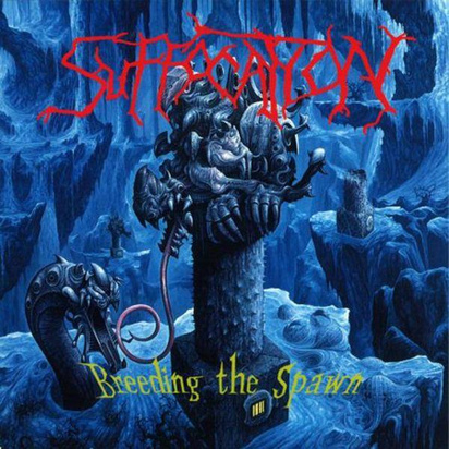 Suffocation "Breeding The Spawn Blue Lp" 