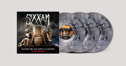 Sixx:A.M. "Prayers For The Damned & Blessed LP DELUXE"