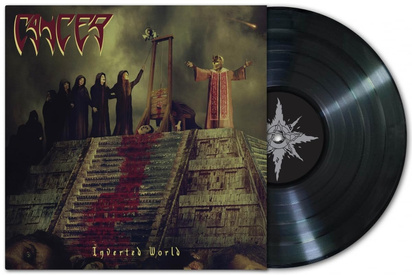 Cancer "Inverted World LP BLACK"