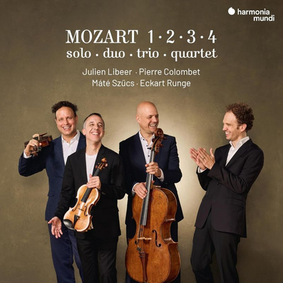 Mozart "1 2 3 4 Solo Duo Trio Quartet Libeer Colombet Runge Szucs"