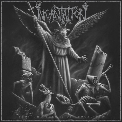 Incantation "Upon The Throne Of LP SPLATTER"