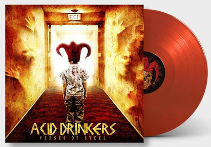 Acid Drinkers - Verses Of Steel LP RED LTD