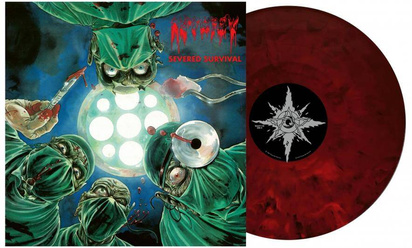 Autopsy "Severed Survival 35th Anniversary LP  RED BLACK & MARBLE VINY