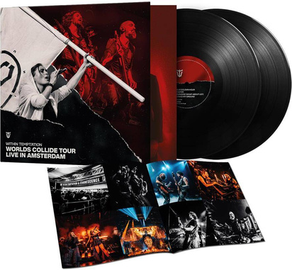 Within Temptation "Worlds Collide Tour Live in Amsterdam LP BLACK"