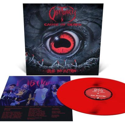 Obituary "Cause Of Death - Live Infection LP"