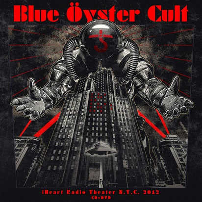 Blue Oyster Cult "iHeart Radio Theater NYC 2012 CDDVD" JEWELCASE