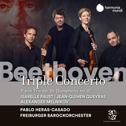 Beethoven - Triple Concerto With Piano Trio Faust Queyras Melnikov Heras-Casado