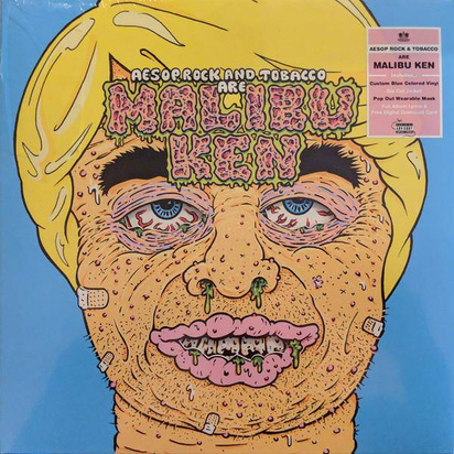 Aesop Rock And Tobacco Are Malibu Ken "Malibu Ken LP BLUE"