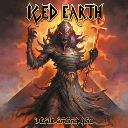 Iced Earth "I Walk Among You LP YELLOW RED SILVER"