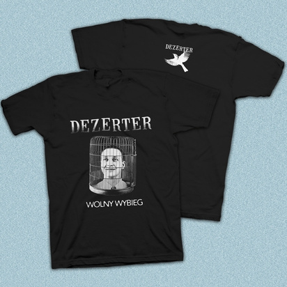 Dezerter "Wolny Wybieg"  BLACK UNISEX t shirt