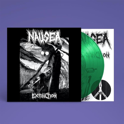 Nausea "Extinction LP GREEN"