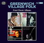 DYLAN, BOB/VAN RONK, DAVE/PAXTON, TOM/DARLING "GREENWICH VILLAGE FOLK - FOUR CLASSIC ALBUMS"
