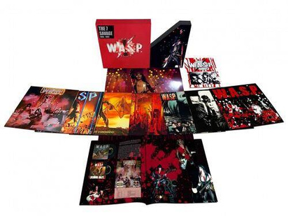 W.A.S.P. "7 Savage LP's BOXSET"