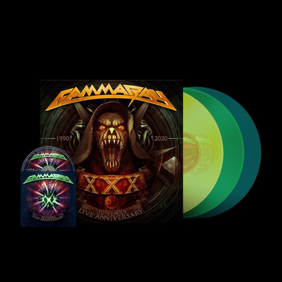 Gamma Ray "30 Years Live Anniversary LPBLURAY COLORED"