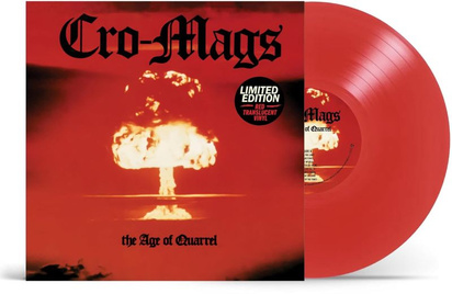 Cro-Mags "The Age Of Quarrel LP RED"