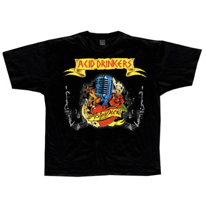 Acid Drinkers "Fishdick 2" - Koszulka Czarna Rozmiar L.