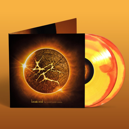 Lunatic Soul "The World Under Unsun 2LP SUNBURST ORANGE/YELLOW