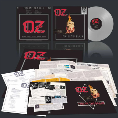Oz "Fire In The Brain LP SILVER"