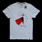 Andrus, Artur - T-shirt z nadrukiem - Superman  - biała.