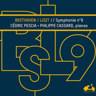 Beethoven "Symphony No 9 Transcribed For 2 Pianos By Franz Liszt Pescia Cassard"