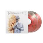 MEGADETH "Megadeth LP CRYSTAL RED ORGANZA INDIE"