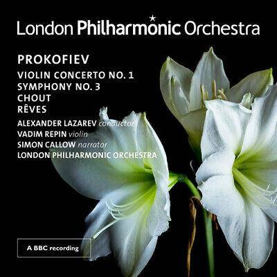 Prokofiev "Violin Concerto No 1 & Symphony No 3 London Philharmonic Orchestra Lazarev Repin Callow"