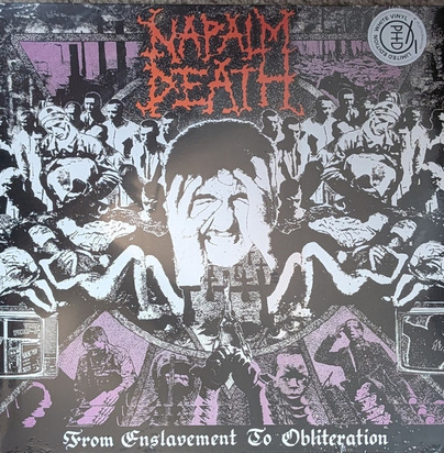 Napalm Death "From Enslavement To Obliteration LP WHITE"