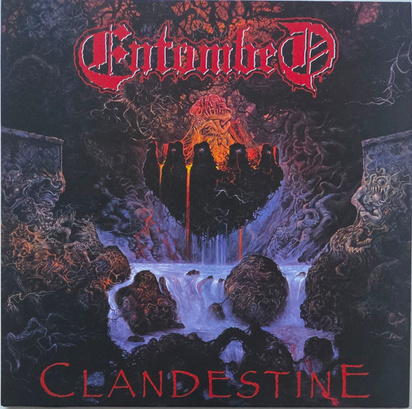 Entombed "Clandestine LP WHITE"