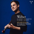 Weber "Clarinet Concertos Clarinet Quintet Orchestre Philharmonique Du Luxembourg McFall Stockel Hanson"