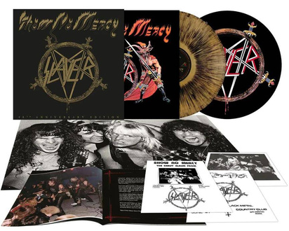 Slayer "Show No Mercy 40th Anniversary Edition LTD LP GOLD BLACK"