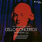Bach, CPE "Cello Concertos Queyras Ensamble Resonanz"