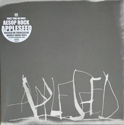 Aesop Rock "Appleseed LP CLEAR"