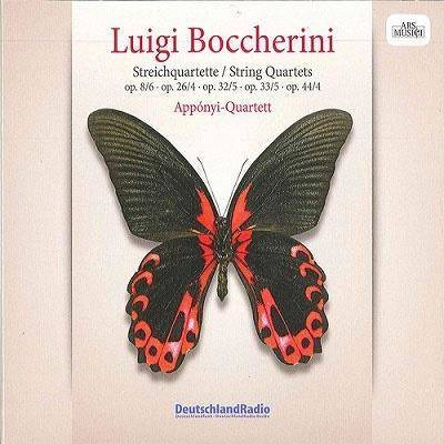 Appónyi-Quartett "Boccherini: Streichquartette"