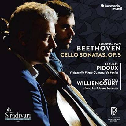 Beethoven - Cello Sonatas op 5 Pidoux Williencourt