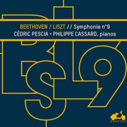 Beethoven "Symphony No 9 Transcribed For 2 Pianos By Franz Liszt Pescia Cassard"