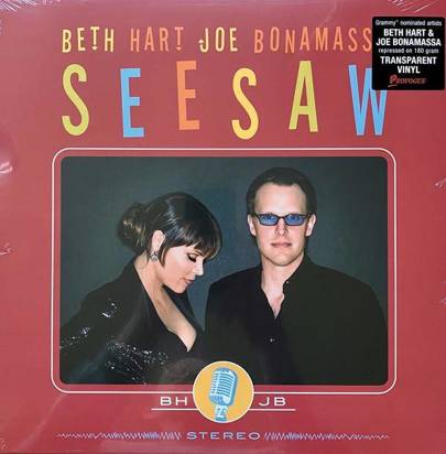 Beth Hart & Joe Bonamassa "Seesaw LP TRANSPARENT"