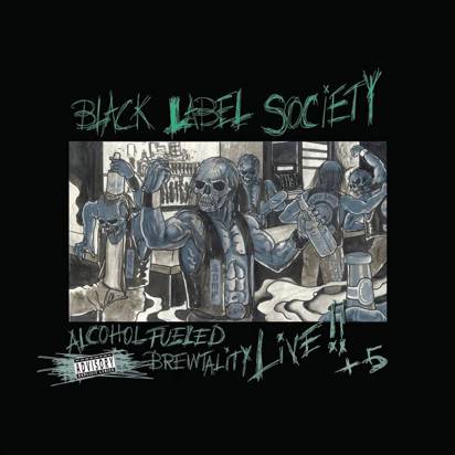 Black Label Society "Alcohol Fueled Brewtality Live LP SPLATTER RSD"